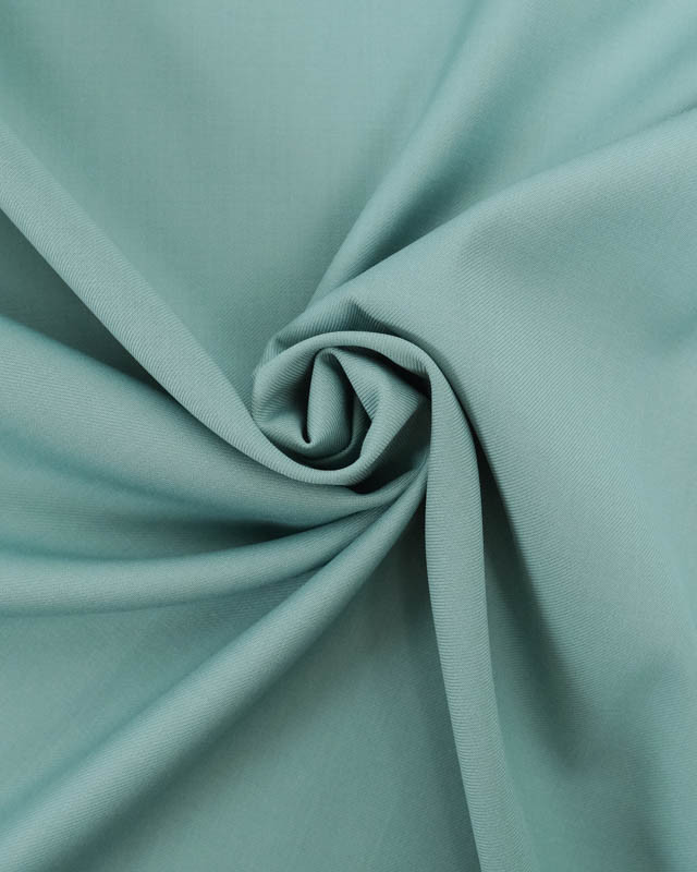 Sergé Twill Polyviscose vert d'eau